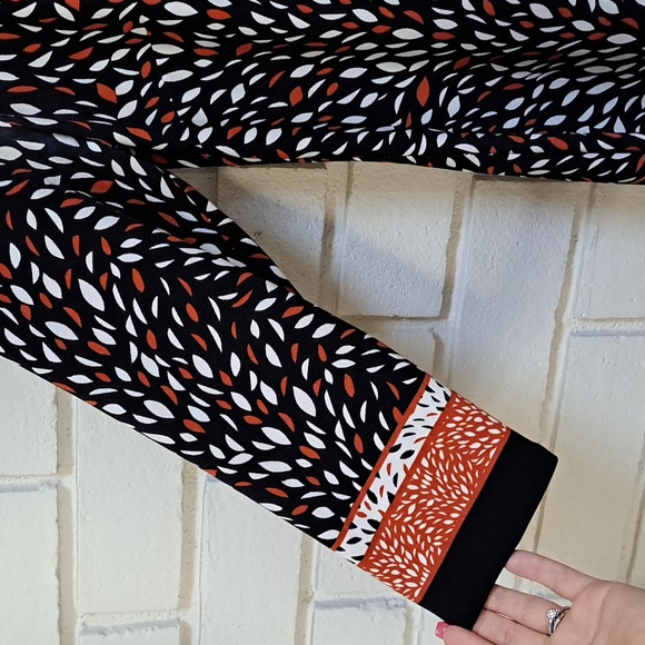 Nine West Fall Vibes 3/4 Sleeve Midi Dress. Size 10 NWOT - Picture 4 of 9